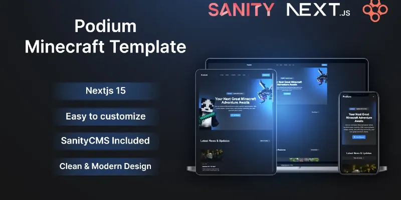 Podium — Minecraft Template Cover image